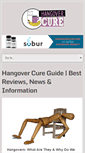 Mobile Screenshot of hangovercure.org